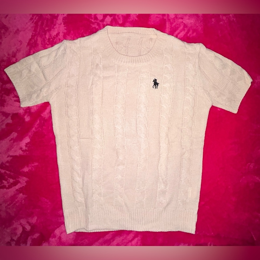 Cream colored lightweight sweater